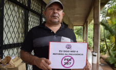 Coordenador da Fetraf de Pernambuco João Santos contra a PEC 287