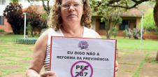 Agricultora Familiar Olindina Gomes contra a PEC 287